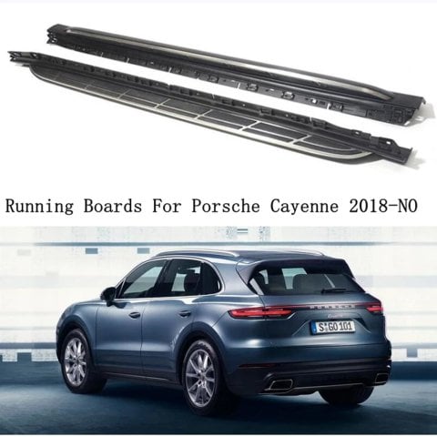 Porsche Cayenne Yan Basamak Koruma OEM Orjinal 2018 Sonrası