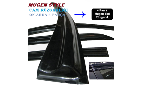 Hyundai Accent Mugen Cam Kenar Rüzgarlığı 1996-2000