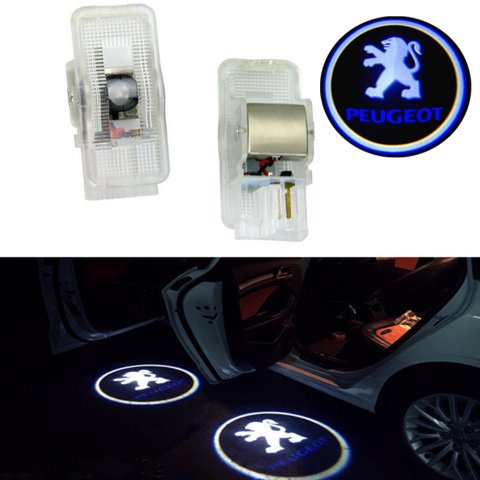 Peugeot 307 Kapı Altı Hayalet Logo Orjinal Lazer Led