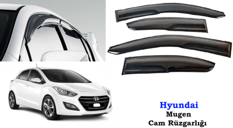 Hyundai i30 Mugen Cam Kenar Rüzgarlığı 2012-