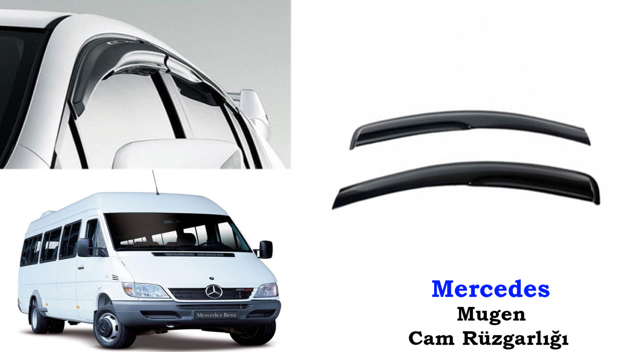 Mercedes Sprinter Mugen Cam Kenar Rüzgarlığı 1997-2006