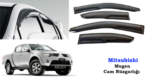 Mitsubishi L200 Mugen Cam Kenar Rüzgarlığı 2007-2013