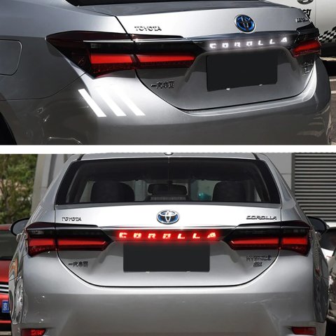 Toyota Corolla Bagaj Lambası Ledli 2014-2018 Arası Çizgili
