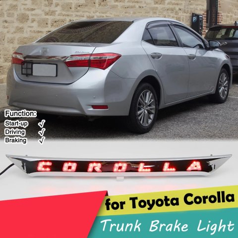 Toyota Corolla Bagaj Lambası Ledli 2014-2018 Arası Çizgili