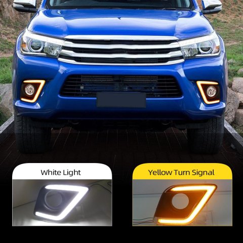 Toyota Hilux Revo Sis Lambası Ledli Çerçeveli 2016 Sonrası