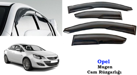 Opel Astra J Mugen Cam Kenar Rüzgarlığı 2011-2016