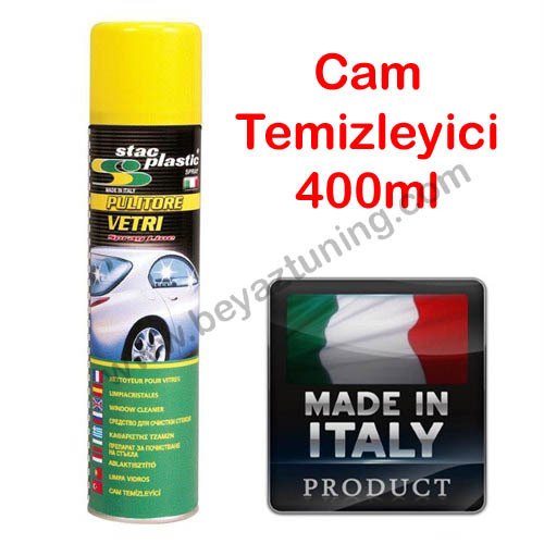 Cam Temizleyici Parlatıcı Anti-Statik Stac 400ML