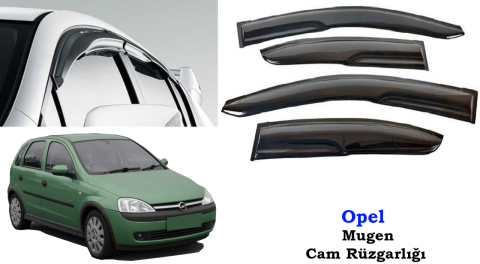 Opel Corsa C Mugen Cam Kenar Rüzgarlığı 2000-2006