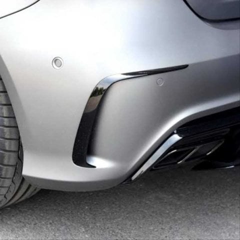 Mercedes W176 A45 Arka Tampon Çıtası Parlak Siyah 2016-2018