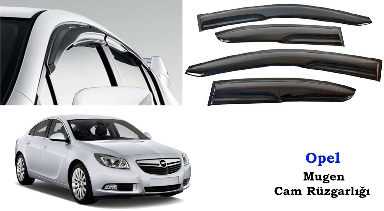 Opel Insignia Mugen Cam Kenar Rüzgarlığı 2008-