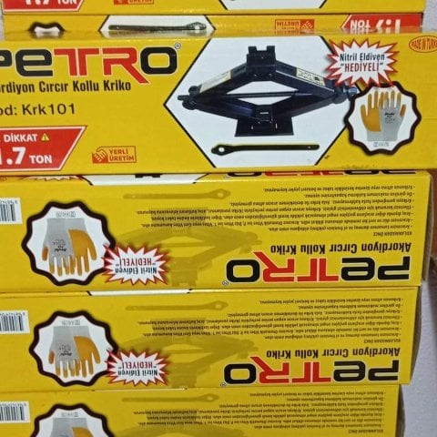 Oto Araç Krikosu Cırcırlı Kriko Makaslı Tip 1,5 Ton Akordiyon