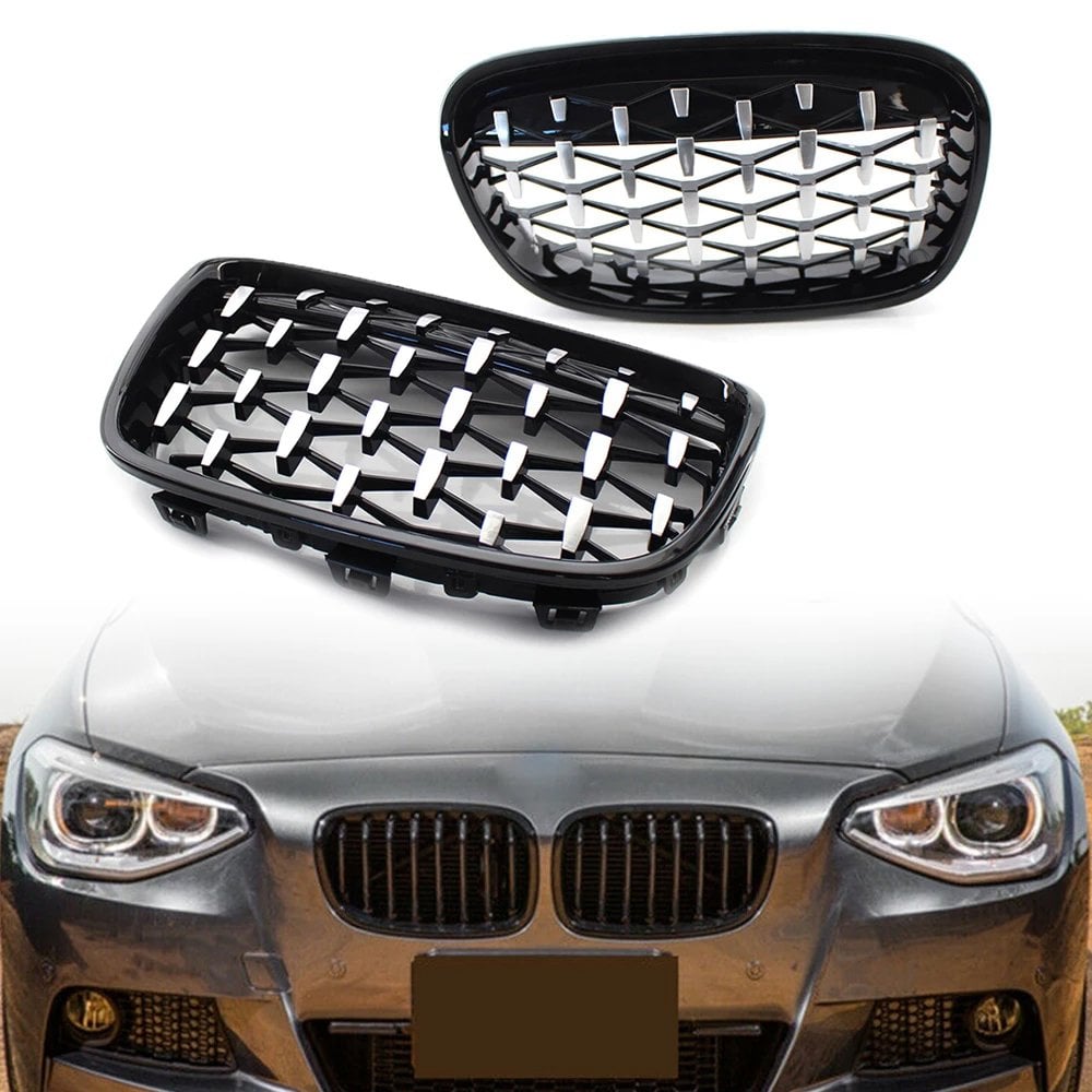 Bmw 1 Serisi F20 Ön Panjur Böbrek Diamond Model OEM 2011-2014