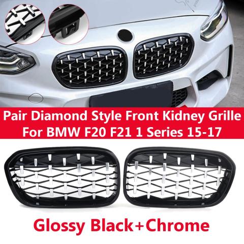 Bmw 1 Serisi F20 Ön Panjur Böbrek Diamond Model OEM 2015-2019