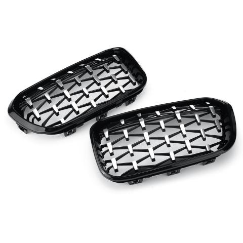 Bmw 1 Serisi F20 Ön Panjur Böbrek Diamond Model OEM 2015-2019