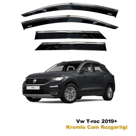 Volkswagen Troc Kromlu Cam Rüzgarlığı Niken 2019 Sonrası