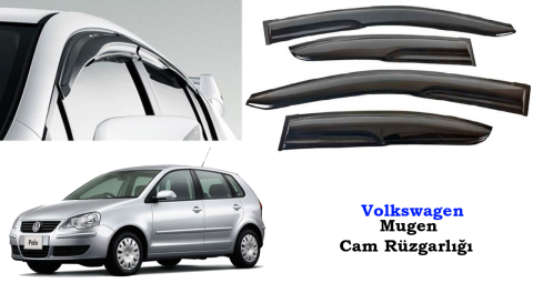 Volkswagen Polo Mugen Cam Kenar Rüzgarlığı 2001-2008