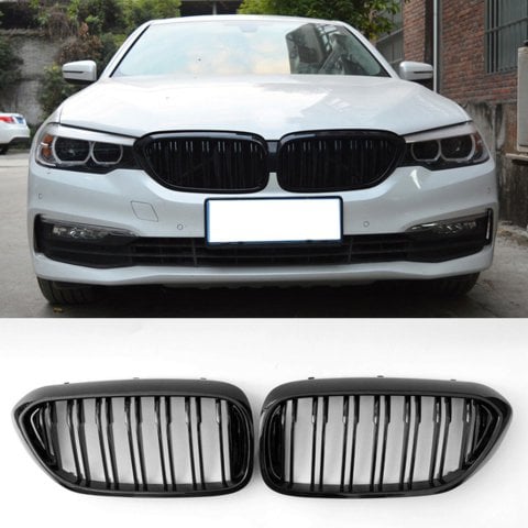 Bmw 5 Serisi G30 F90 Ön Panjur Piano Black M5 Izgara Böbrek