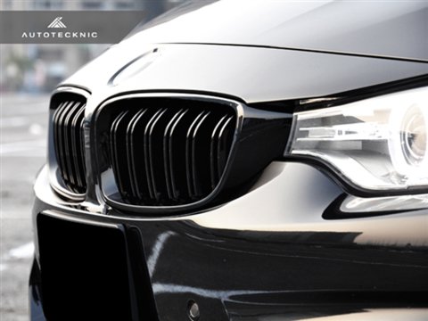 Bmw 4 Serisi F32 Ön Panjur Böbrek M4 Model OEM Piano Black