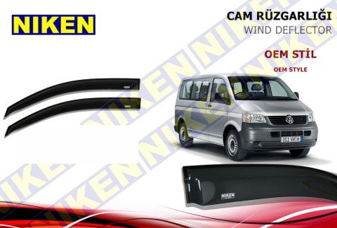 Volkswagen Transporter T5 Cam Rüzgarlığı 2003 Sonrası Niken 2li