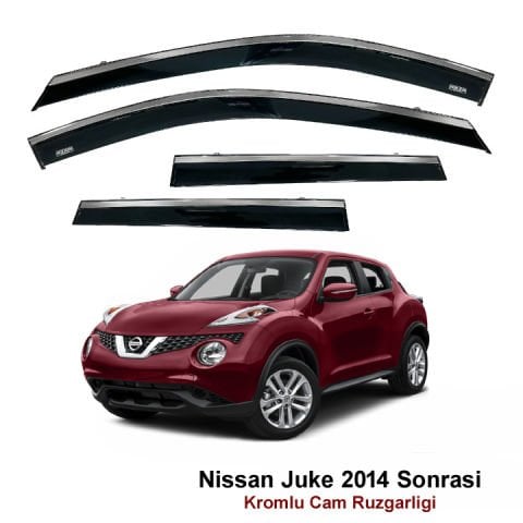 Nissan Juke Kromlu Cam Rüzgarlığı Niken 2014 Sonrası