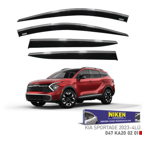 Kia Sportage Kromlu Cam Rüzgarlığı Niken 2022 Sonrası