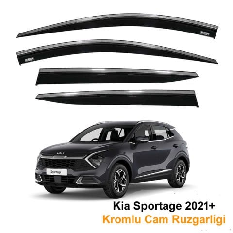 Kia Sportage Kromlu Cam Rüzgarlığı Niken 2022 Sonrası