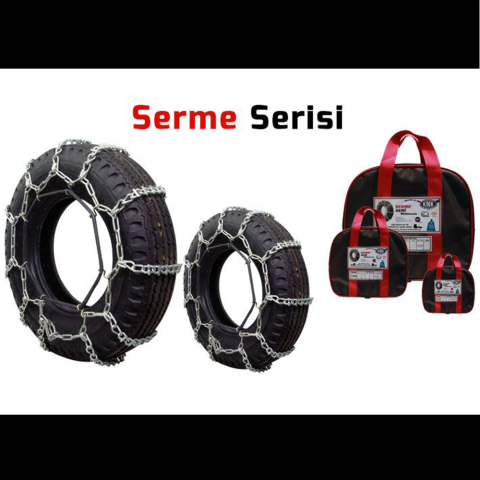 Serme Kar Patinaj Zinciri Mahmuzlu 1100xR22,5