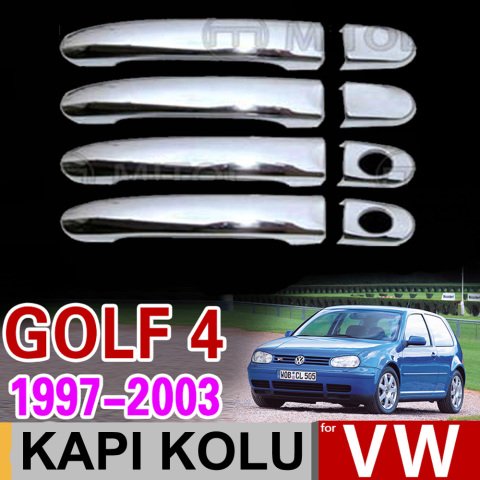 Volkswagen Golf 4 Kapı Kolu Kromu Nikelajı