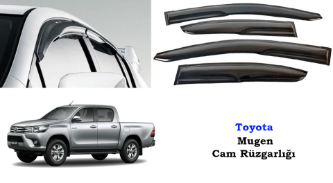 Toyota Hilux Mugen Cam Kenar Rüzgarlığı 2006-