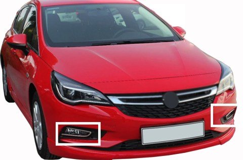 Opel Astra K Sis Çerçevesi Kromu Nikelajı