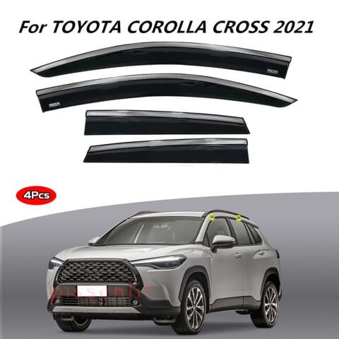 Toyota Corolla Cross Kromlu Cam Rüzgarlığı 2022 Sonrası