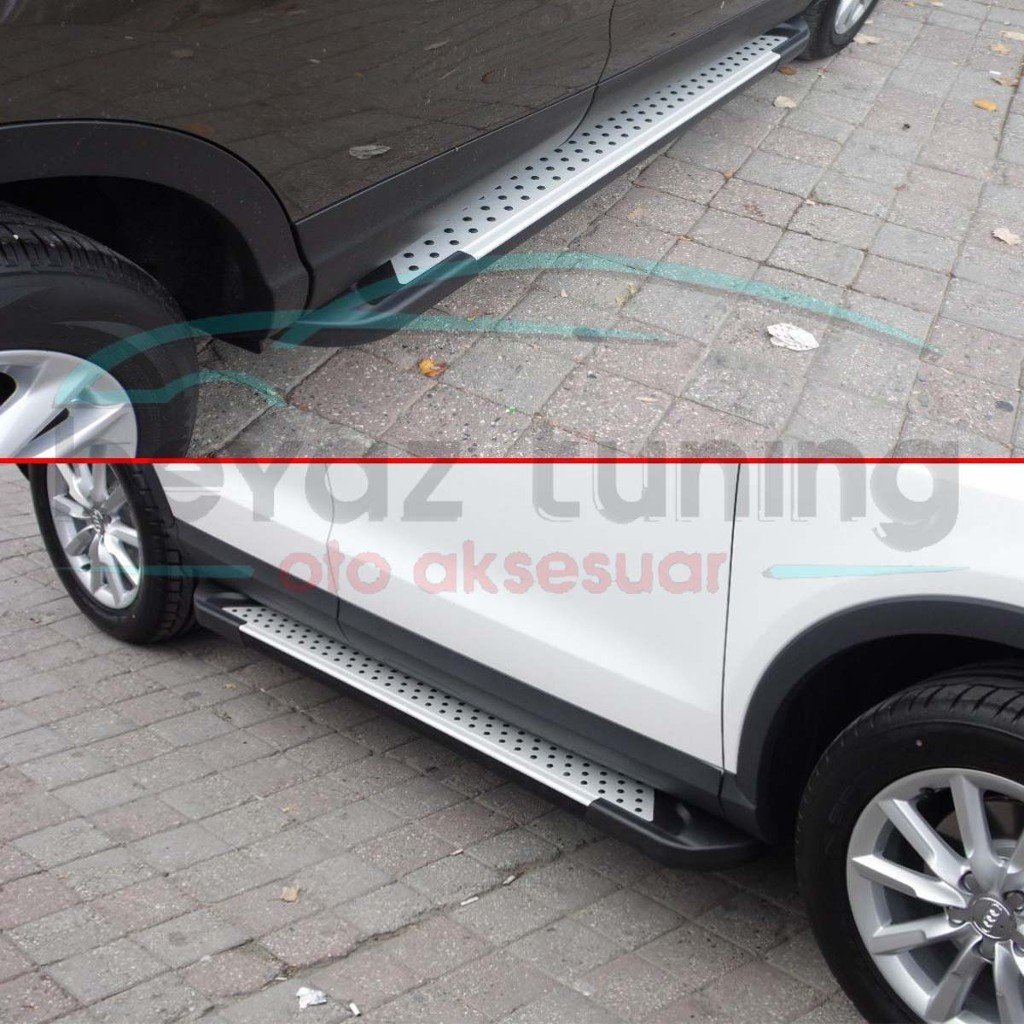 İsuzu D-Max Yan Basamak Koruma 2007-2012 Lüx Tip Noktalı