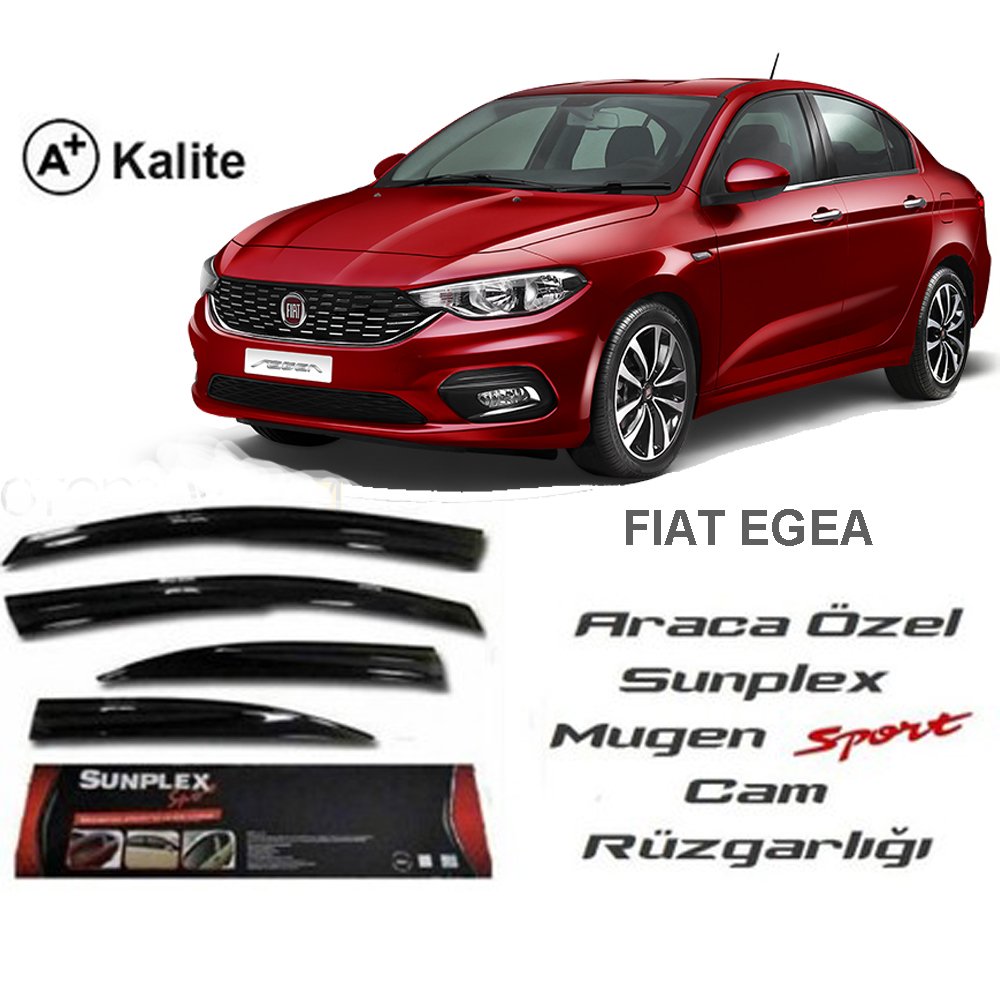 Fiat Egea Cam Rüzgarlığı Mugen Tip Sunplex