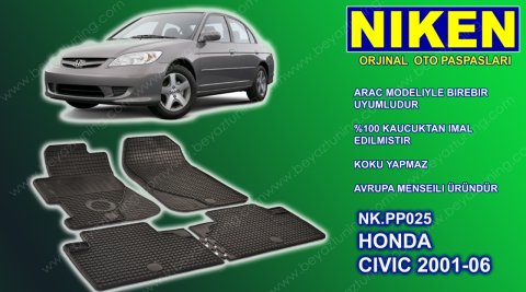 Honda Civic Paspas Alman Malı 2001-2006