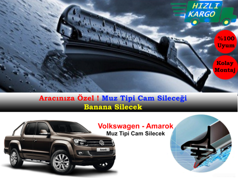 Volkswagen Amarok 2013-2019 Muz Silecek Takımı