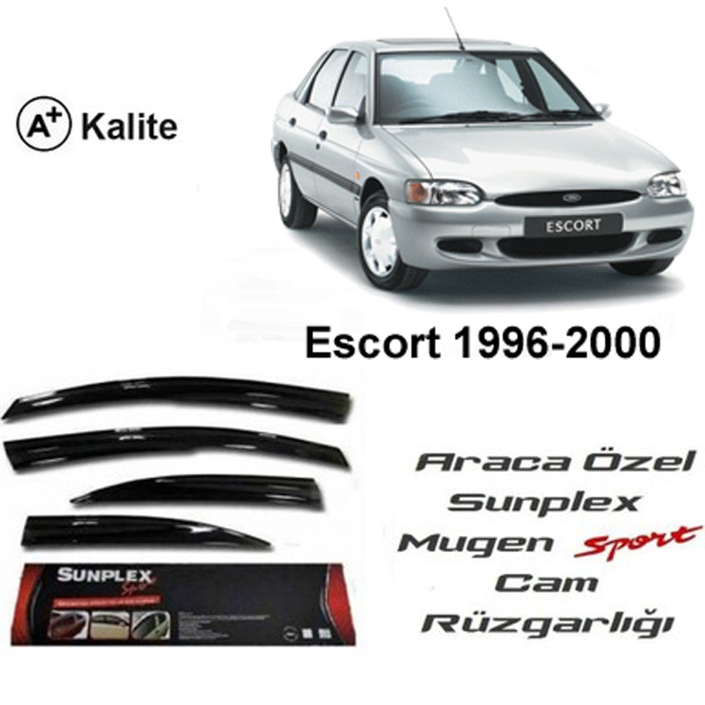 Ford Escort Cam Rüzgarlığı Mugen Tip Sunplex