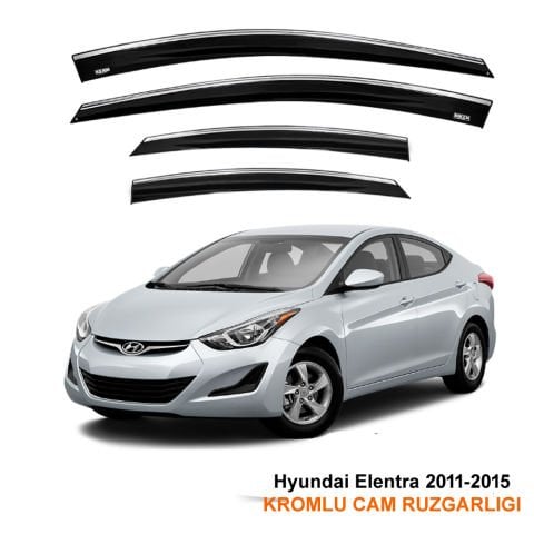 Hyundai Elantra Kromlu Cam Rüzgarlığı Niken 2011-2015 Arası