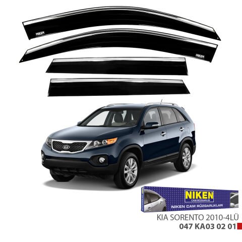 Kia Sorento Kromlu Cam Rüzgarlığı Niken 2010-2020 Arası