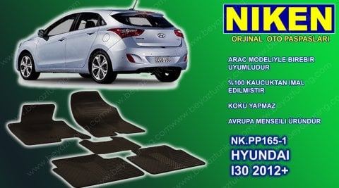 Hyundai İ30 Paspas Alman Malı 2012-2016