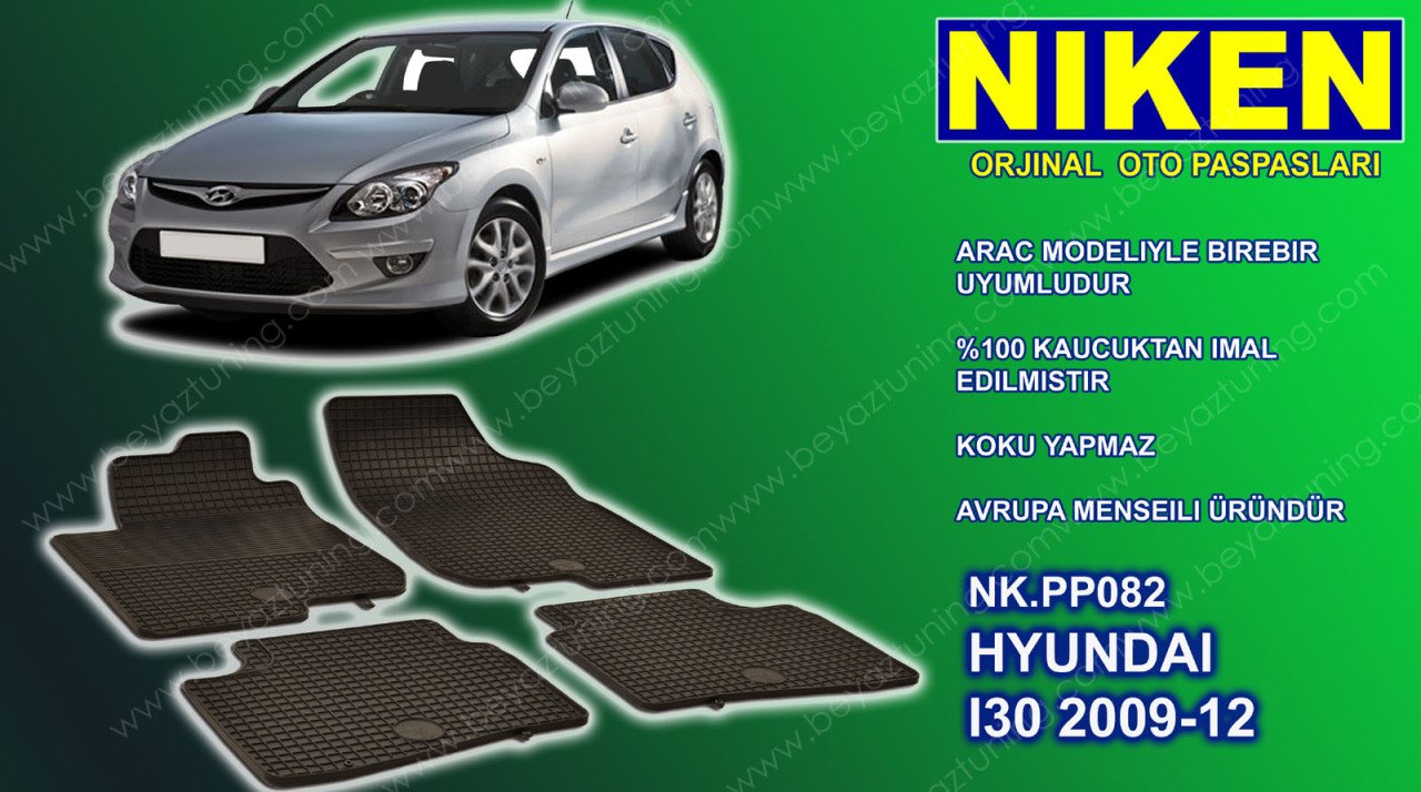 Hyundai İ30 Paspas Alman Malı 2007-2012