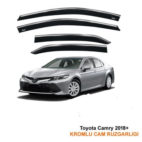 Toyota Camry Kromlu Cam Rüzgarlığı Niken 2018 Sonrası