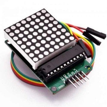 Dot Led Matrix Modül MAX7219 8x8 Kırmızı