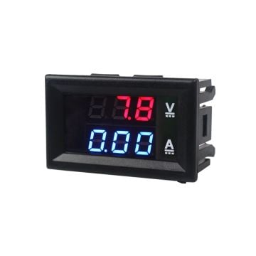 Dijital Voltmetre Dijital Ampermetre DC 100V 10A