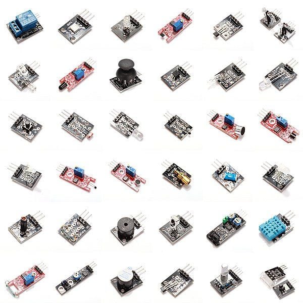 Arduino Sensör Modülü Kiti Seti 37 Çeşit - Kutusuz