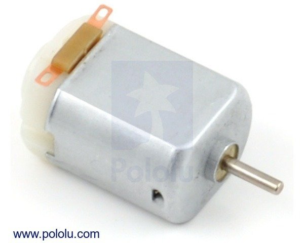 6V 11.5k rpm Fırçalı DC Motor  - Brushed DC Motor 130-Size 800mA Stall