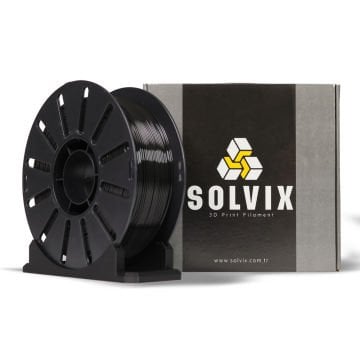 Solvix Siyah ABS Mühendislik Filamenti 1.75mm 1kg