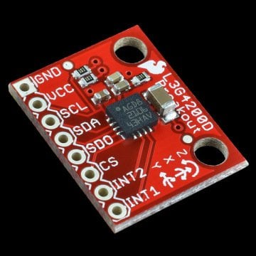 Orijinal Sparkfun 3 Eksen Jiroskop L3G4200D