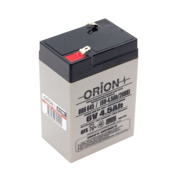 Orion 6v 4.5ah Bakımsız Kuru Akü Orion 6V 4.5Ah 20HR
