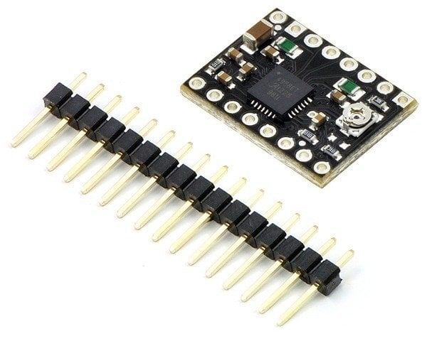 Step Motor Sürücü Kartı A4988 Siyah PCB