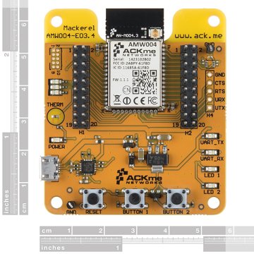 ACKme Mackerel Kablosuz Geliştirme Kartı SparkFun